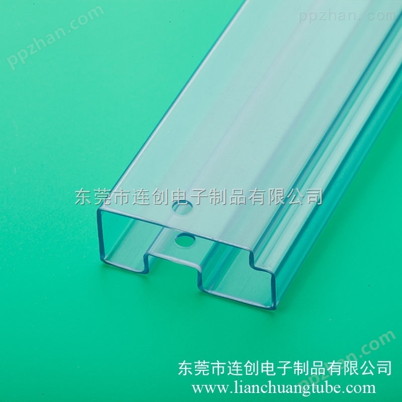 河北透明方形管定制管装电子物料PVC包装管